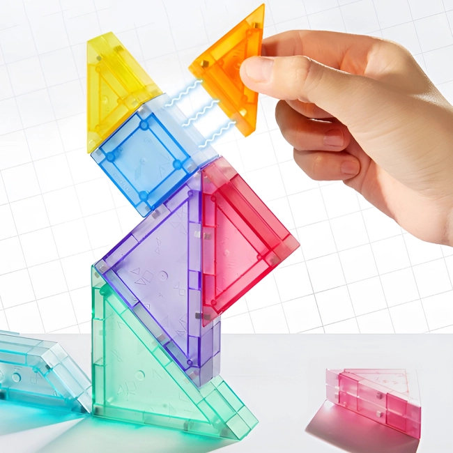 конструктор с магнитными блоками