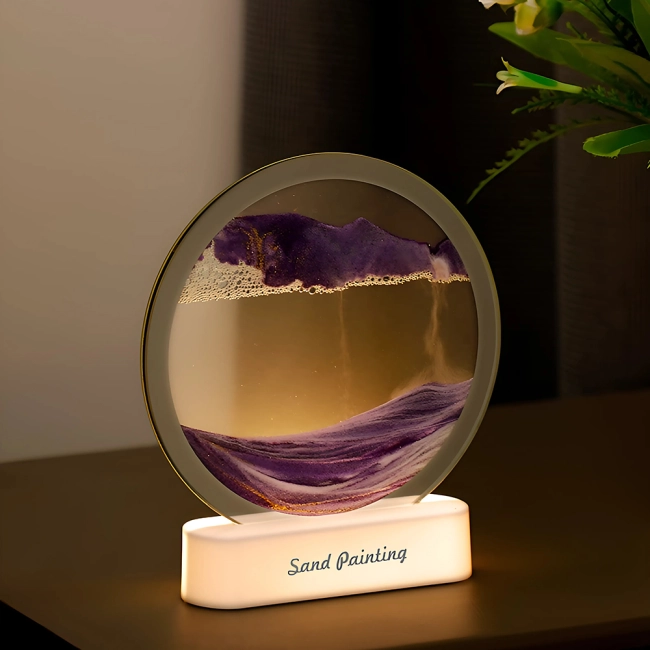 Светильник с песком