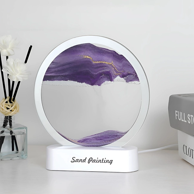 Песочная лампа