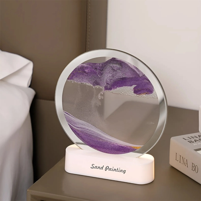 Песочный светильник