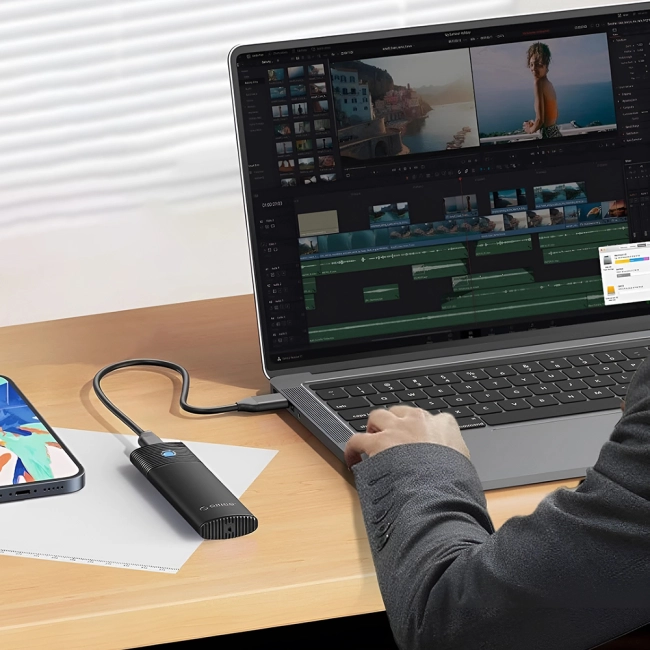 внешний карман под ssd m2