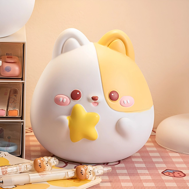 детская копилка котенок