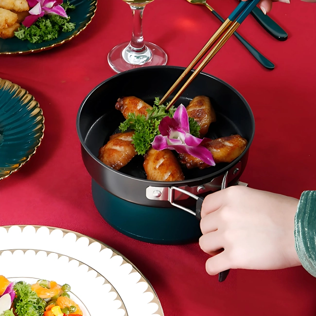 Электрическая разделенная кастрюля