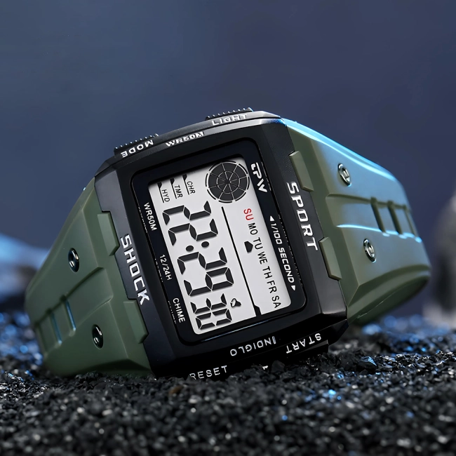 чоловічий багатофункціональний годинник