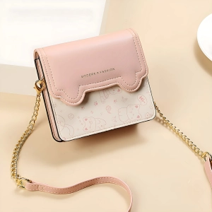 Сумочка на цепочке с котиками сумочка на цепочке