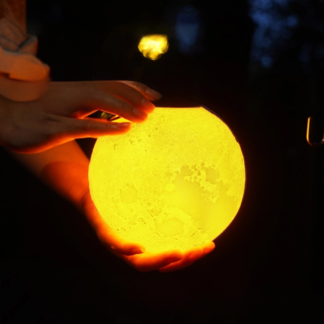 лампа для сада луна