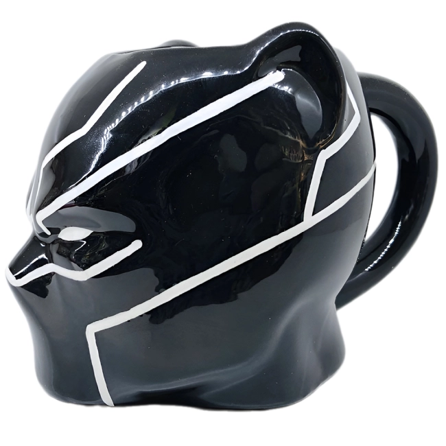 кружка с черной пантерой