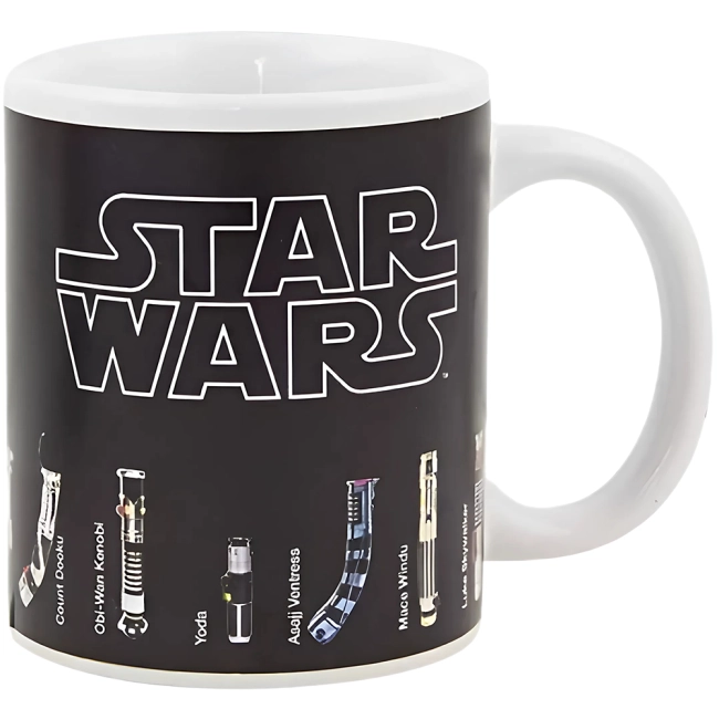 чашка-хамелеон світлові мечі