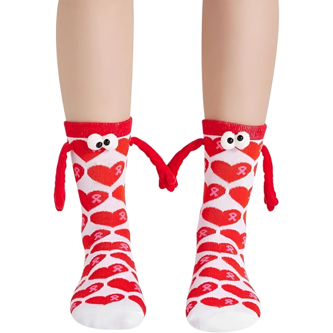 Носки с сердцами