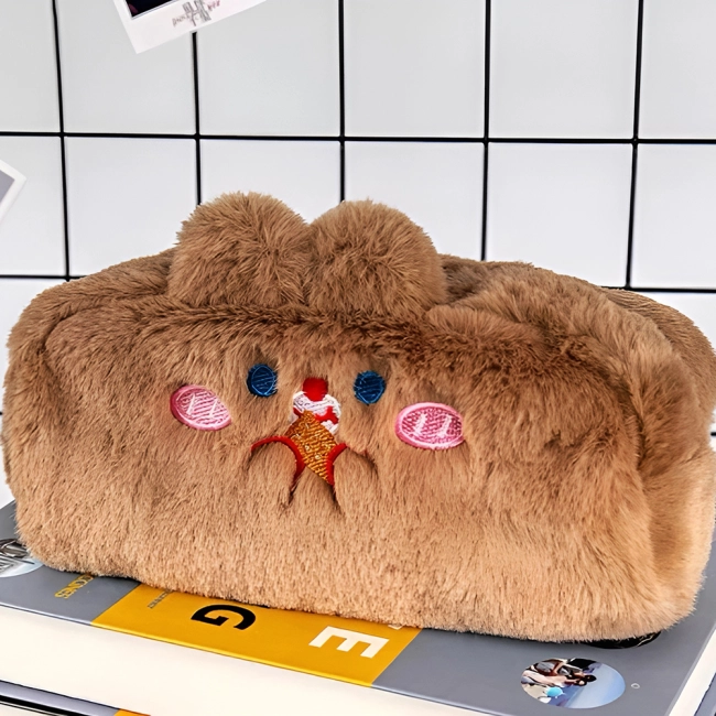 Пенал із плюшу