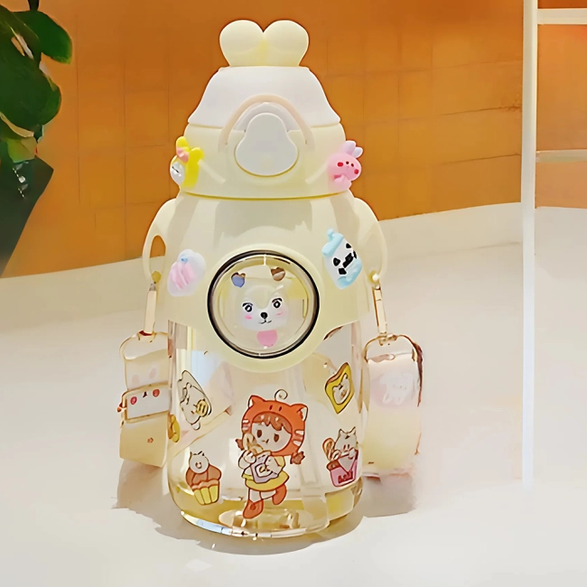 пляшка для води з ремінцем