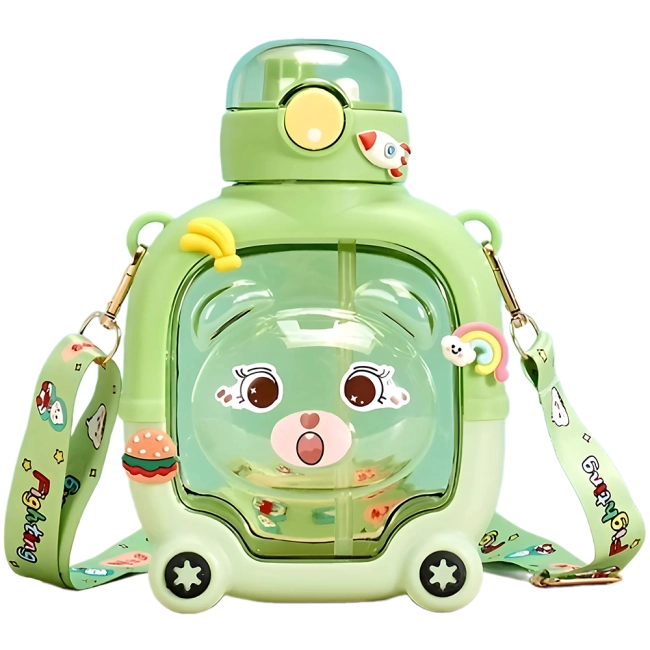 бутылка для воды с трубочкой