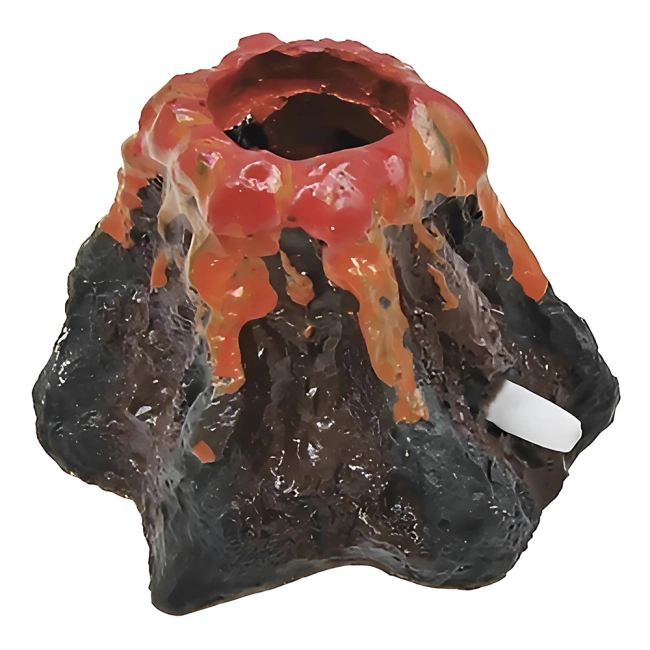 Вулкан в аквариум