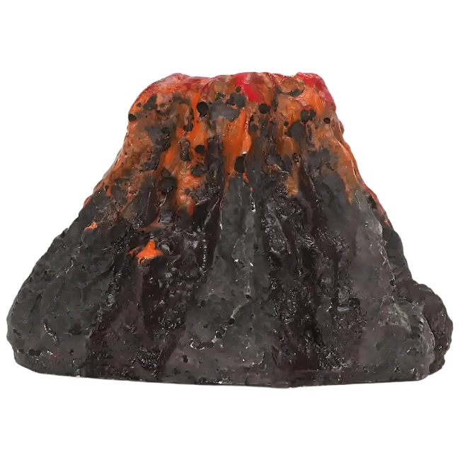 Вулкан для аквариума