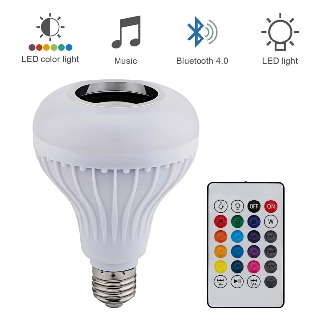 смарт лампочка с динамиком