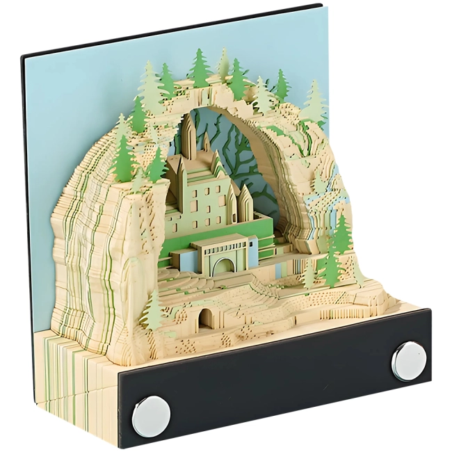 блок для заметок 3d