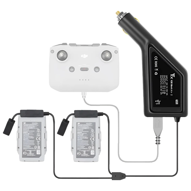 автомобильное зарядное устройство для mavic air 2