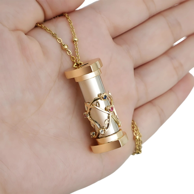 Кулон калейдоскоп на шею