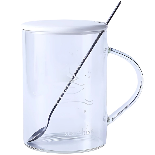 кружка з ручкою і кришкою