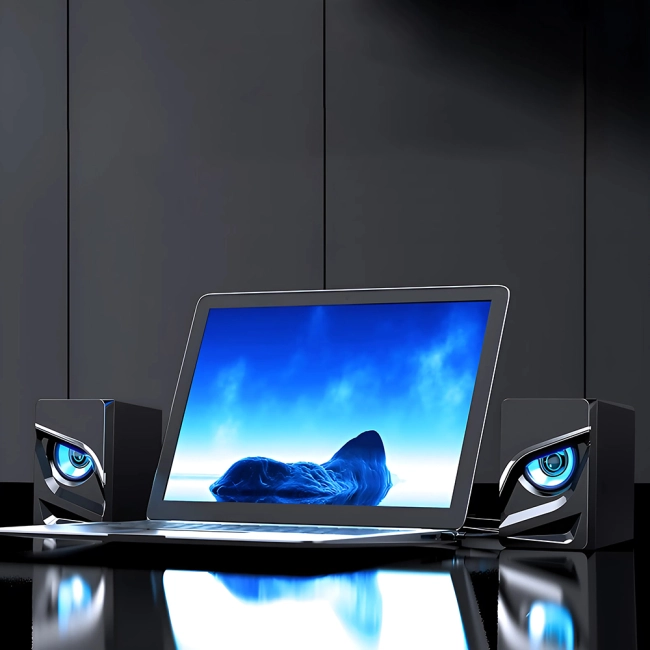 динамики с подсветкой