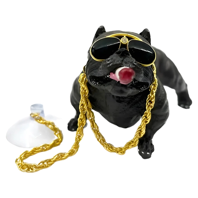 Фигурка для машины бульдог