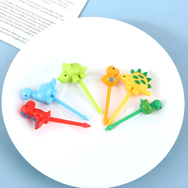 Шпажки динозаври для канапе,