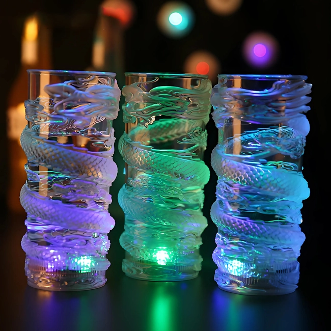 барний стакан з підсвічуванням