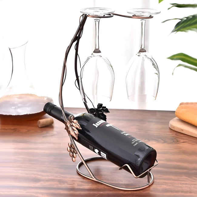 держатель для бутылки и бокалов