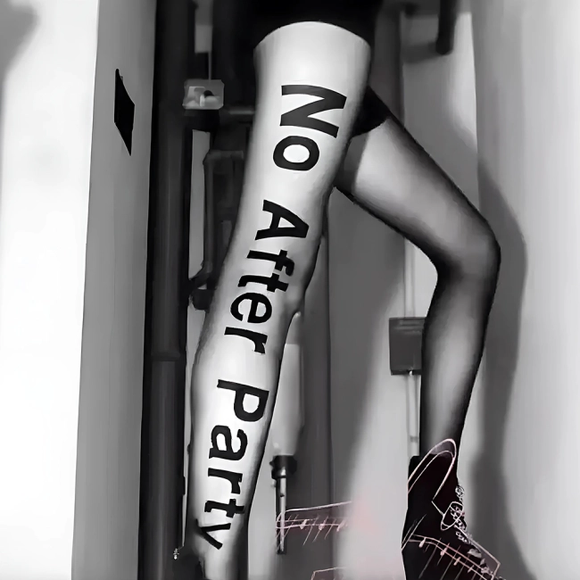 колготки з написом