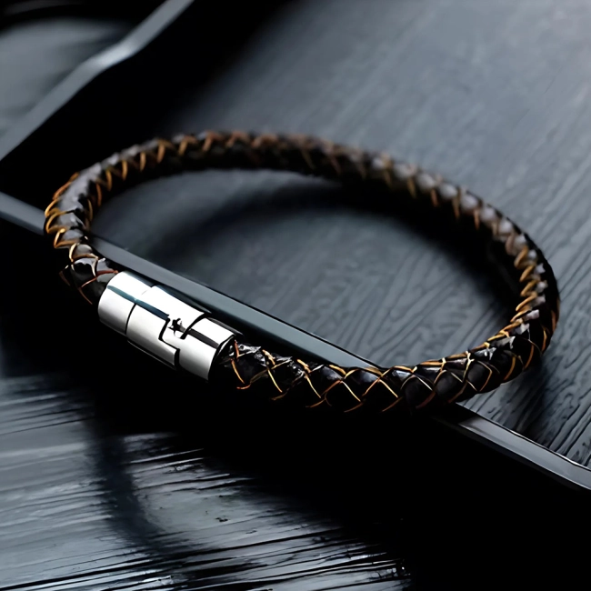 браслет плетеный для мужчин
