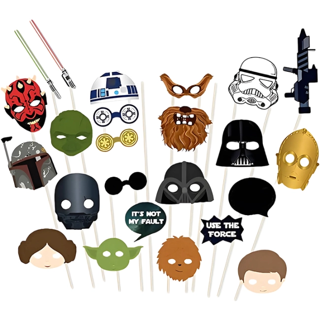 Аксессуары для фотосессии на палочке