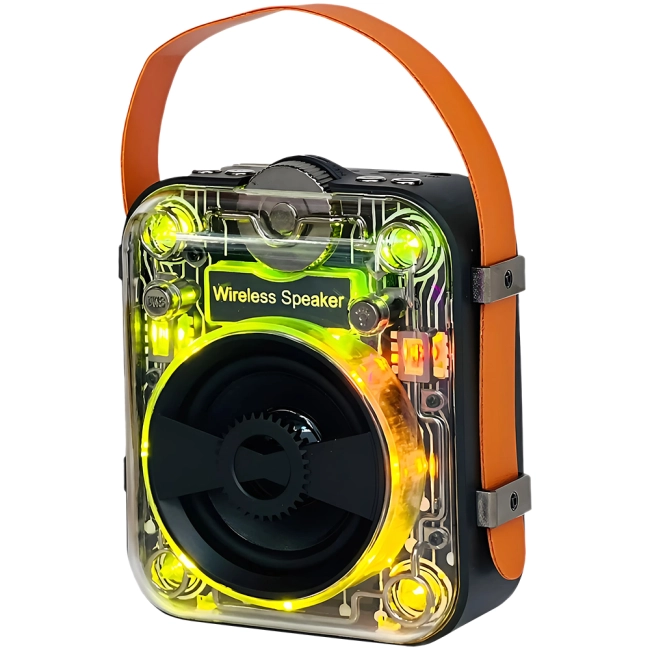 Bluetooth сабвуфер с подсветкой