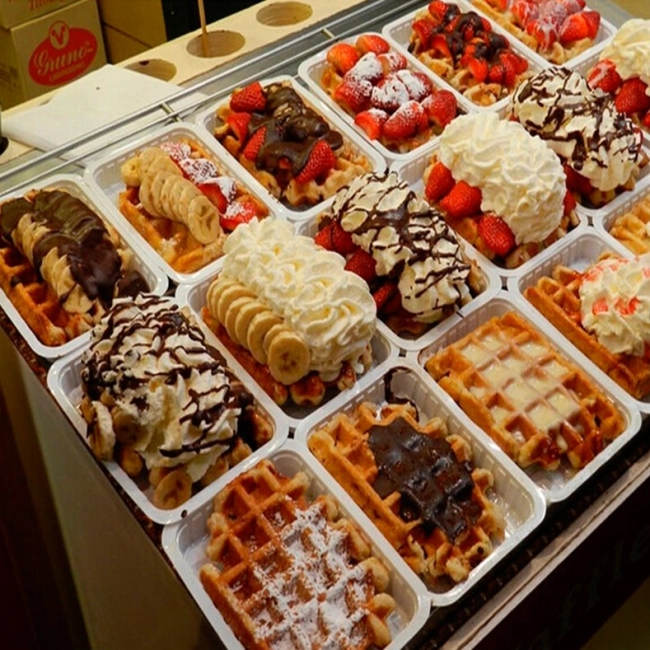 Силиконовая форма для Бельгийских вафель