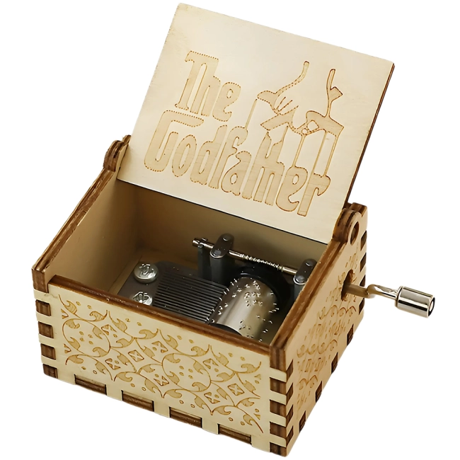 музична скринька з піснею