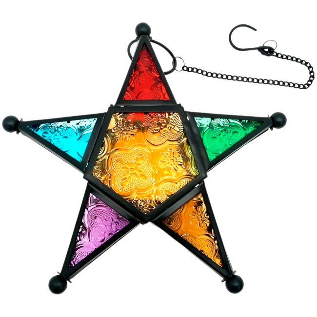 подсвечник в виде звезды