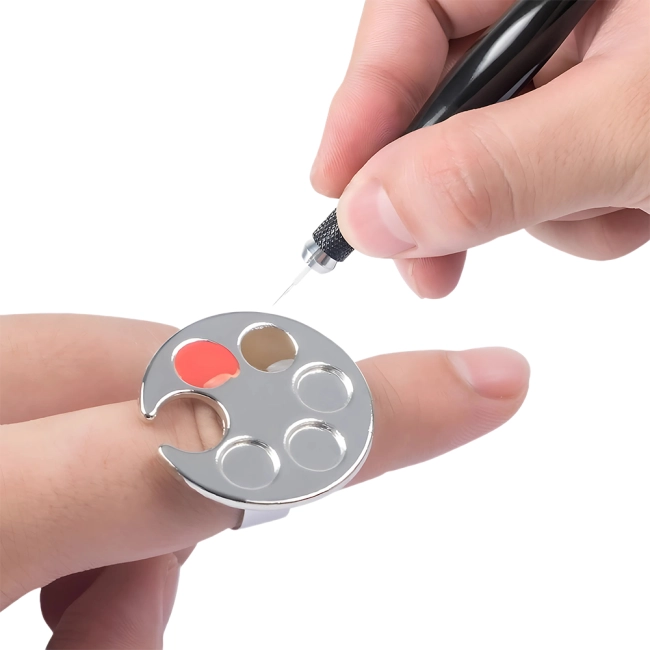 палитра в виде кольца