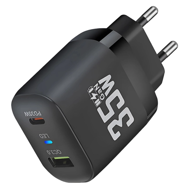 Блок зарядки с функцией быстрой зарядки