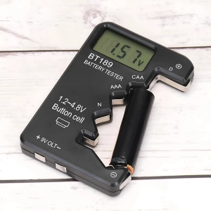 Прибор для проверки батареек с цифровым дисплеем Прибор для проверки батареек