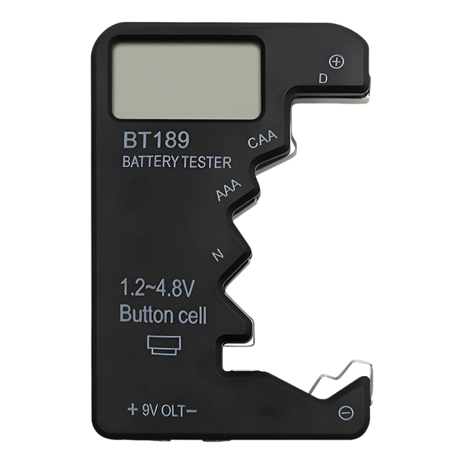 Цифровой тестер для батареек