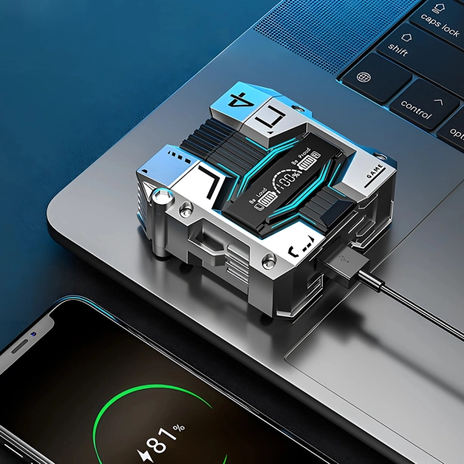 бездротові навушники з цифровим дисплеєм