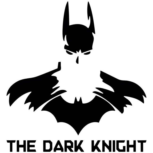 наклейка Темный рыцарь