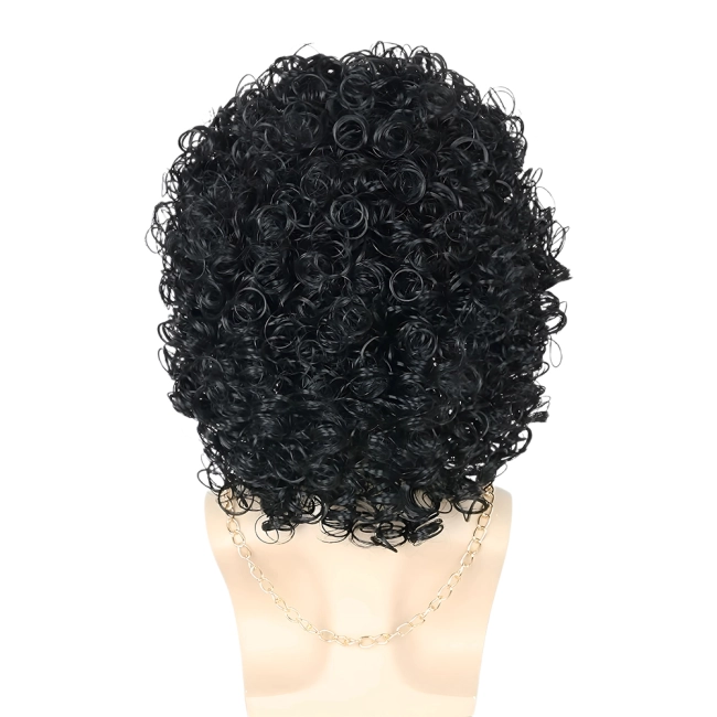 Перука диско з окулярами