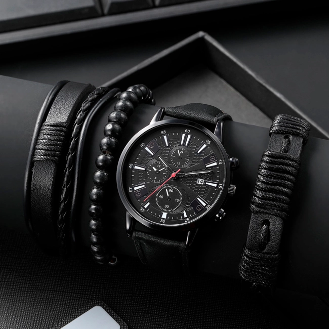 мужской подарочный набор с часами