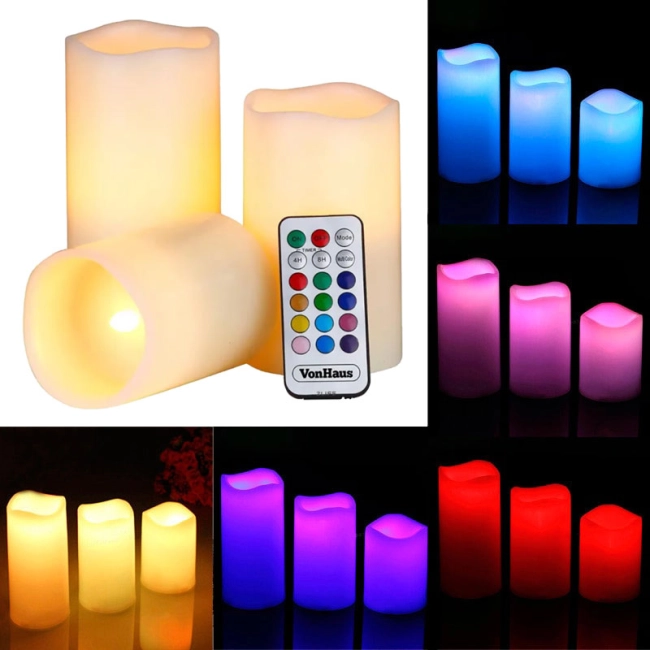 светодиодные свечи с пультом