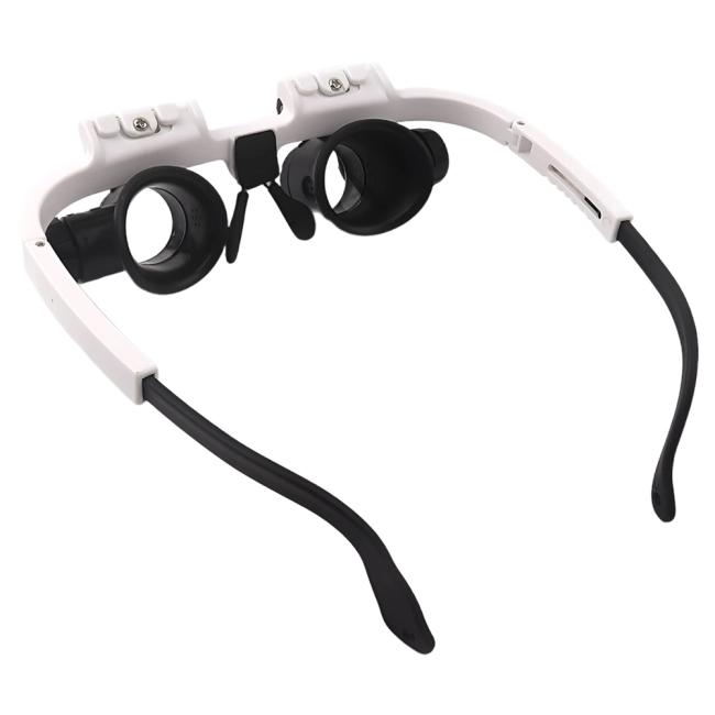 Окуляри-лупа з підсвічуванням і збільшувальним склом