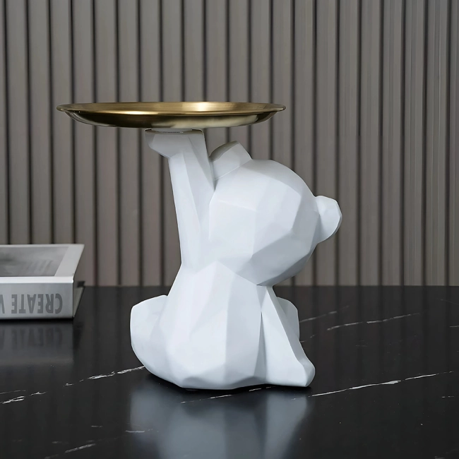 подставка для конфет с медведем