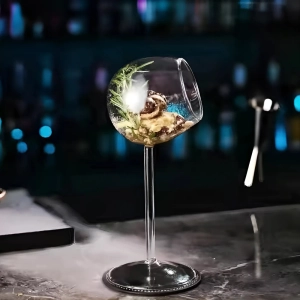 Нахилений келих для напоїв (80 мл) бокал нахилений