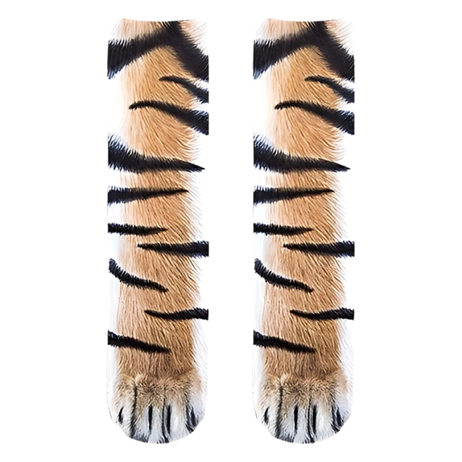 Тигровые носки