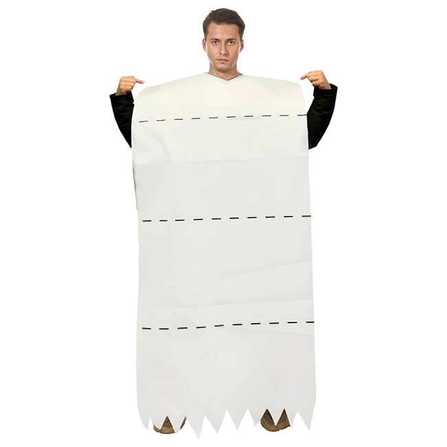 Костюм туалетная бумага