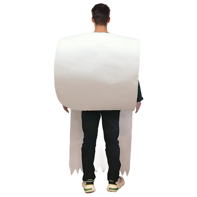 Костюм рулон бумаги